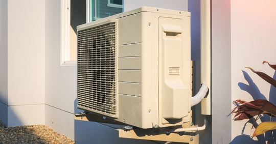 Close up of an AC